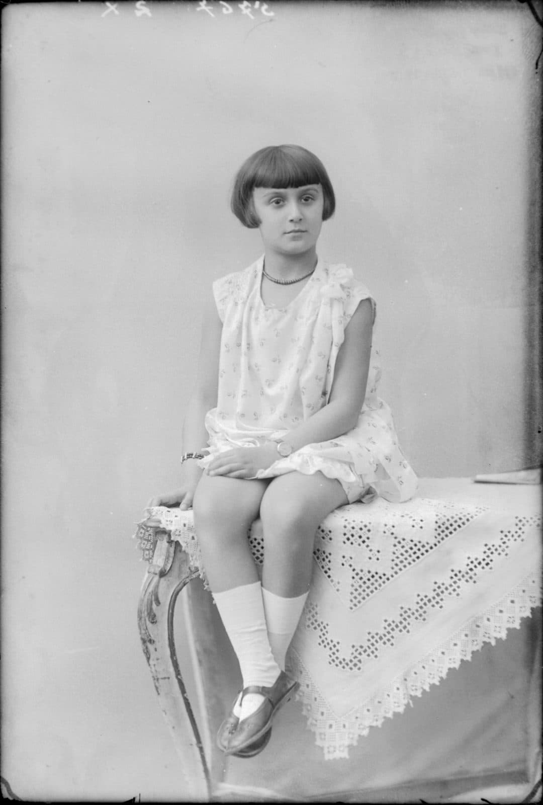 Fotografia z atelier E. Janusz, negatyw nr 004
