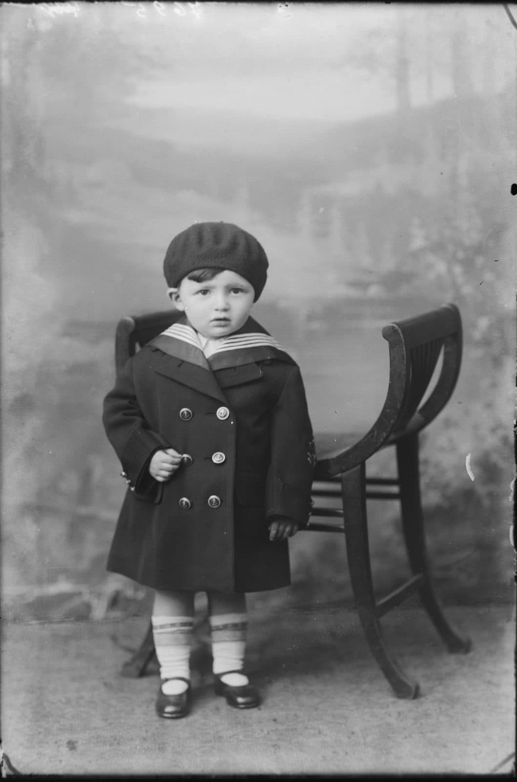 Fotografia z atelier E. Janusz, negatyw nr 034