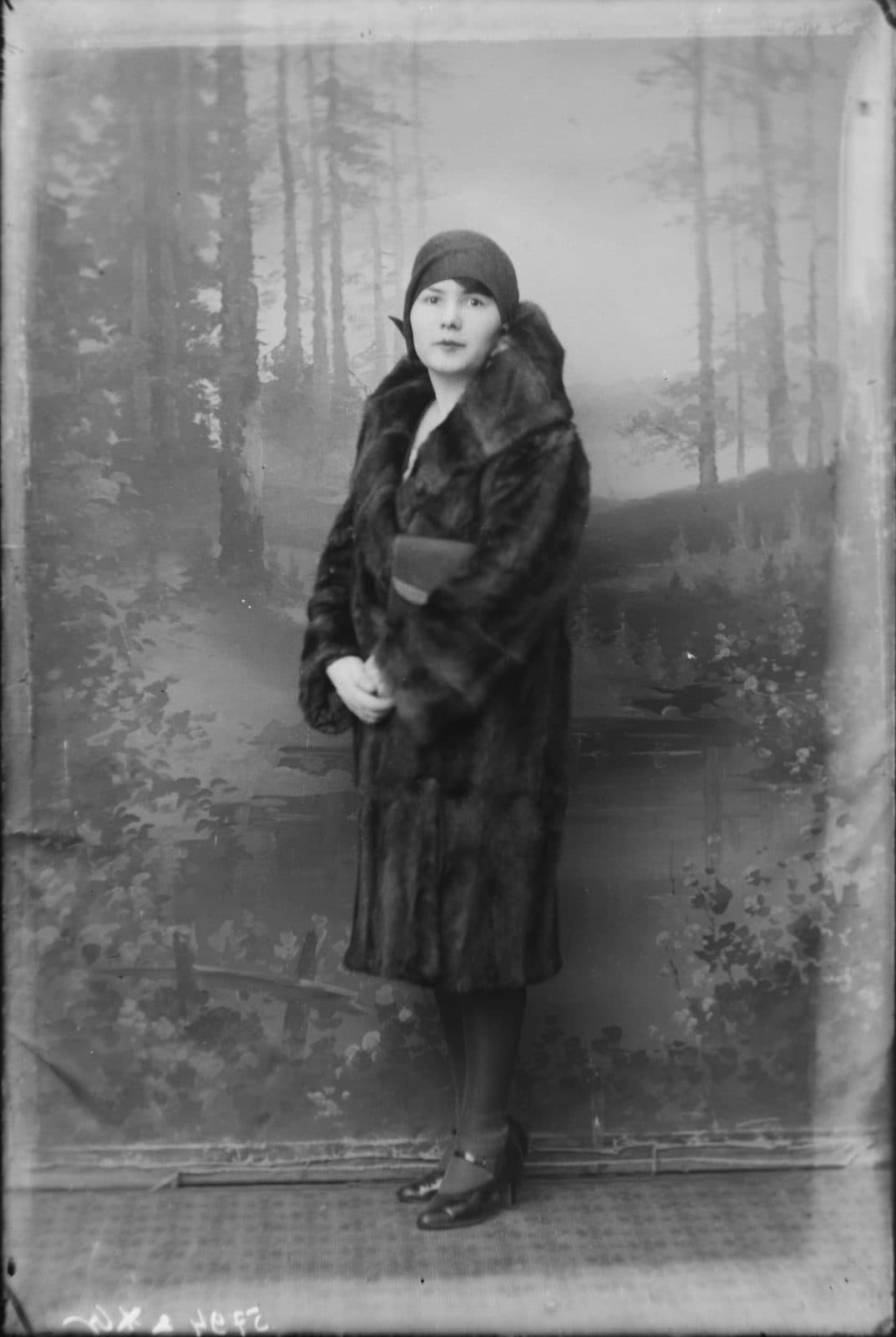 Fotografia z atelier E. Janusz, negatyw nr 045