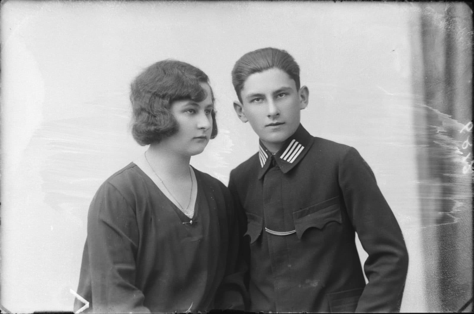 Fotografia z atelier E. Janusz, negatyw nr 058