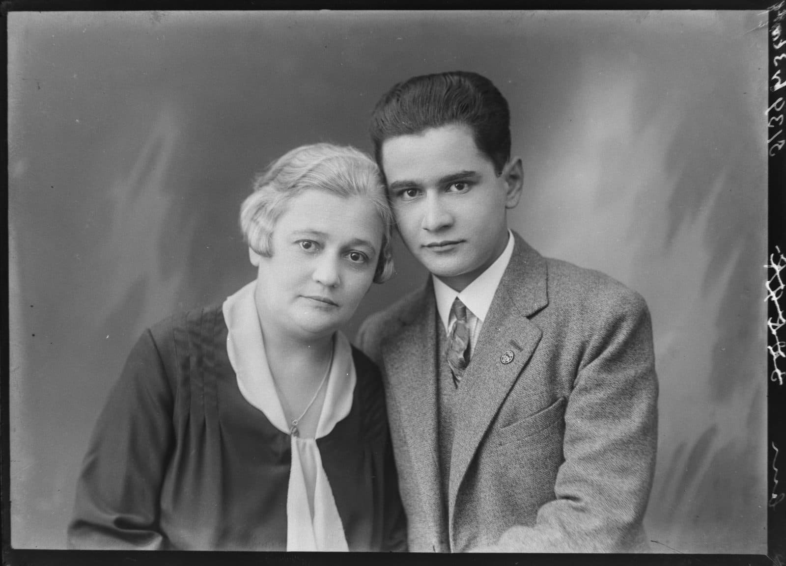 Fotografia z atelier E. Janusz, negatyw nr 091