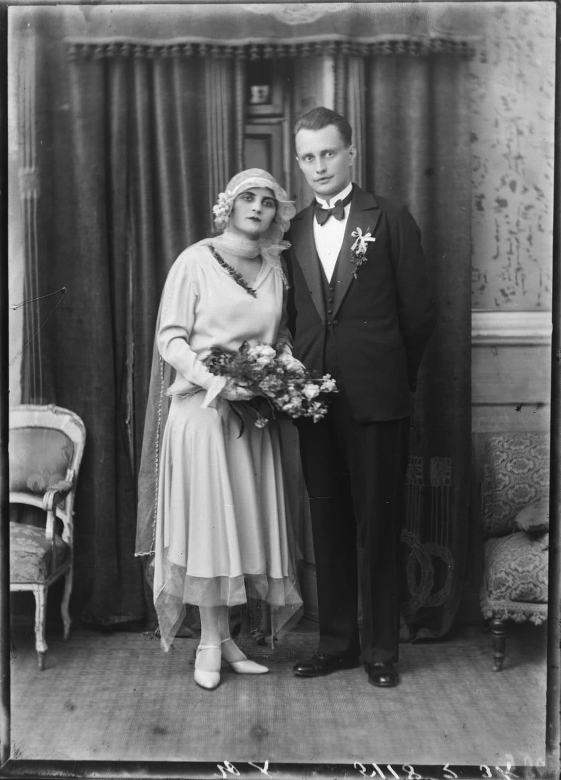 Fotografia z atelier E. Janusz, negatyw nr 094