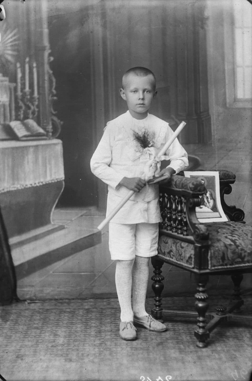 Fotografia z atelier E. Janusz, negatyw nr 112