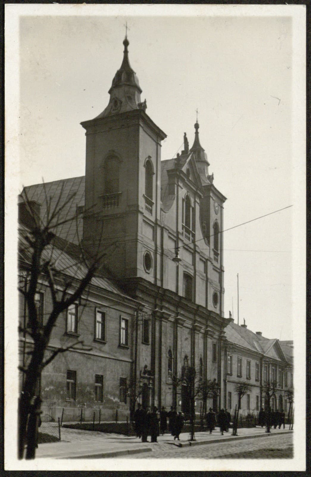 Edward Janusz (Rzeszów) – kościół Świętego Krzyża (popijarski), ul. 3 Maja, pocztówka fotograficzna